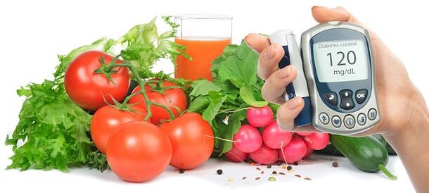 Diet feeding required by diabetics