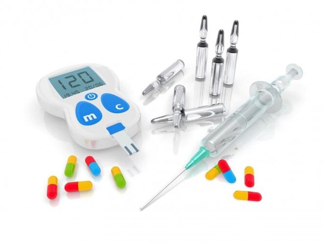 Different drugs for the treatment of diabetes